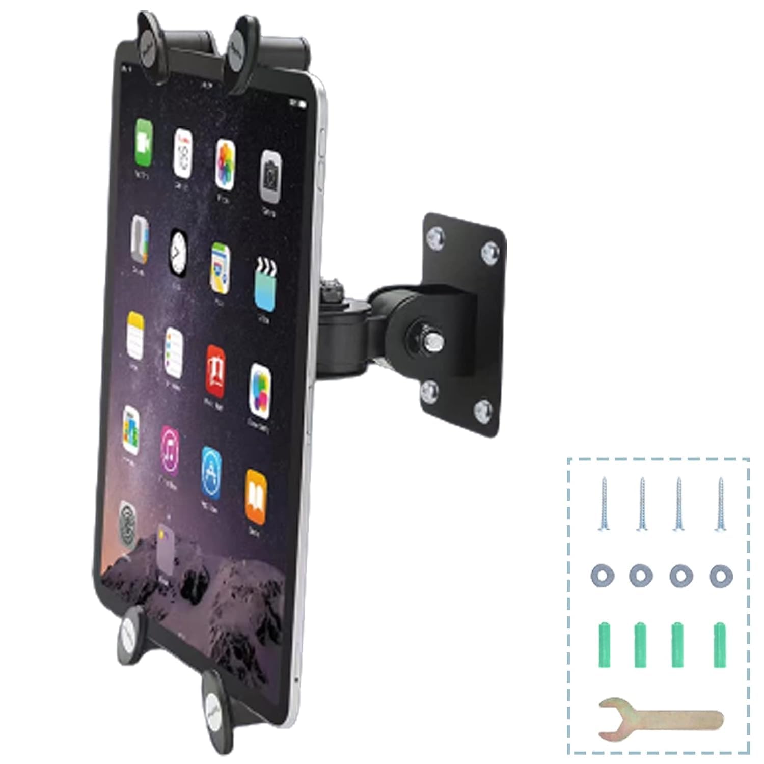 ZODUCT Tablet Wall Mount Holder for 7 to 13 Inch Tablets, Ideal